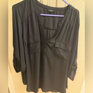 Torrid 3/4 sleeve blouse